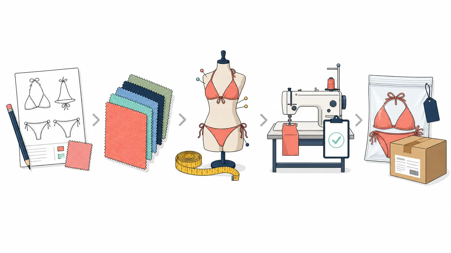 Five steps from design to delivery